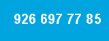 926 697 77 85 926 697 77 85